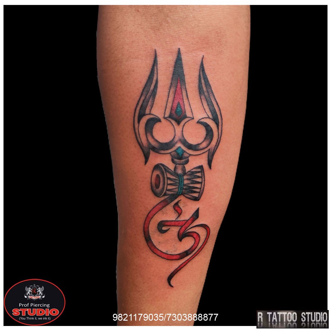 Trishul Mahakal Tattoo, Trishul Mahadev Tattoo, Mahakal Trishul Tattoo ...