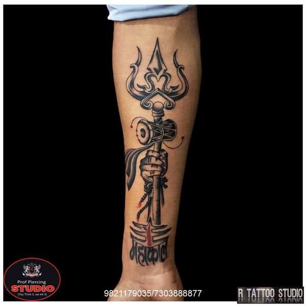 Mahakal Tattoo | Lord Shiva Tattoo | Mahakal Tattoo Designs: Trishul ...