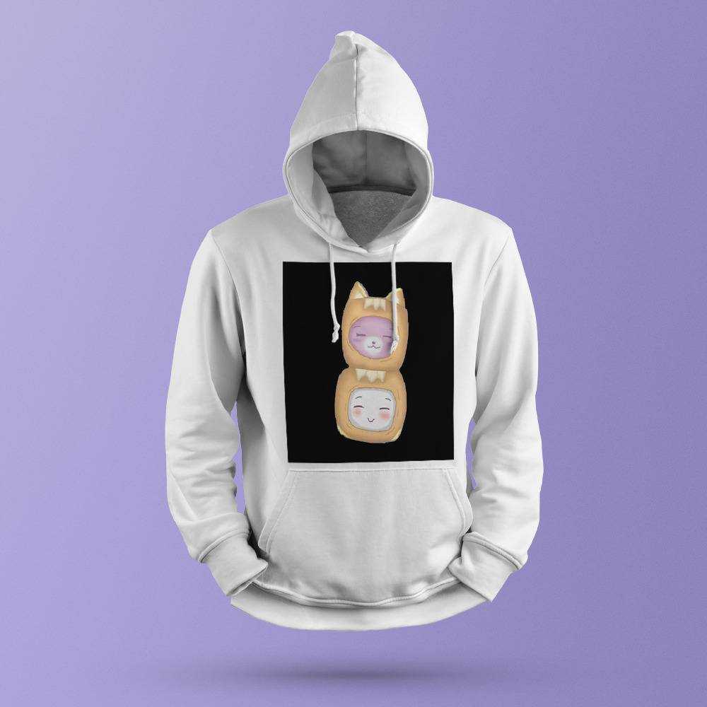 Lankybox Hoodie Classic Celebrity Hoodie Foxy and Boxy Hoodie