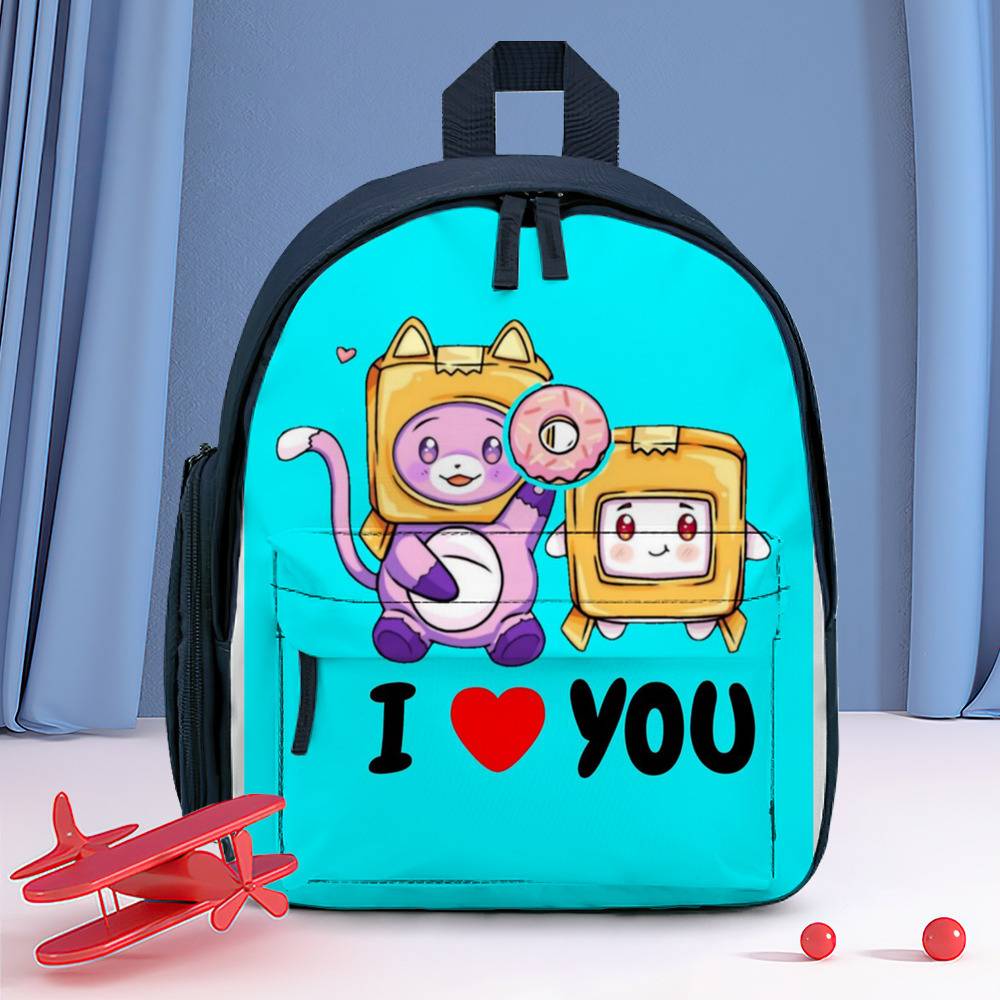 Lankybox Backpack, Lankybox Youtube Backpack, Waterproof Schoolbag for