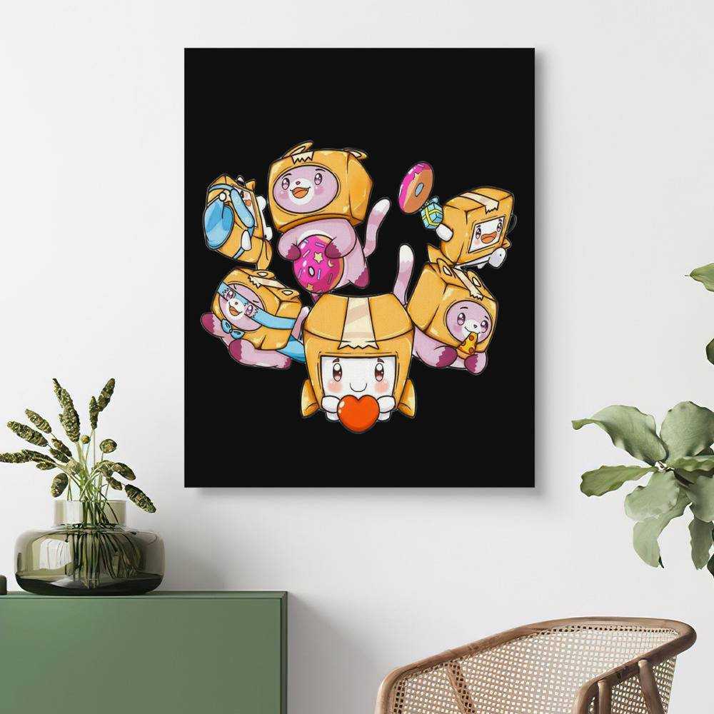 Lankybox Canvas Classic Celebrity Canvas Happy Lankybox Classic by Lankybox Canvas