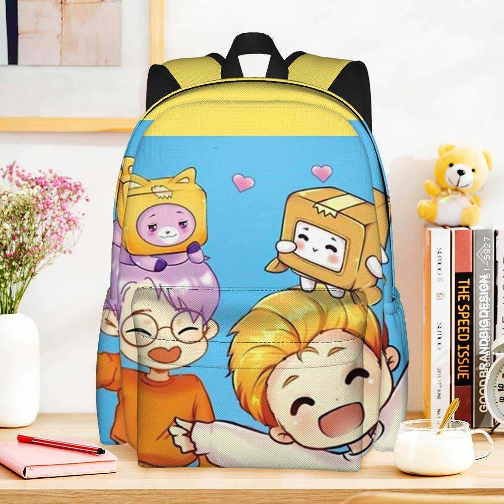 Lankybox Backpacks Lankybox Songs Waterproof Backpack