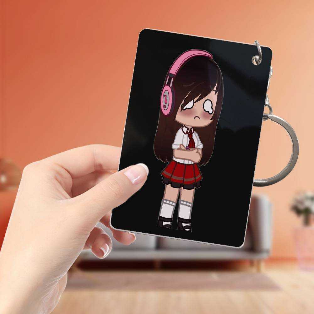 Lankybox Keychain Classic Celebrity Keychain Sad Lankybox by Lankybox Keychain