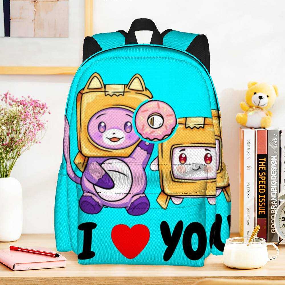 Lankybox Backpacks Lankybox Youtube Waterproof Backpack