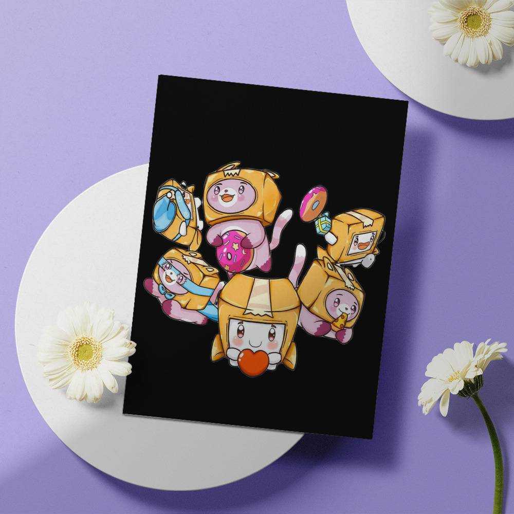 Lankybox Greeting Card Classic Celebrity Greeting Card Happy Lankybox Classic by Lankybox Greeting Card