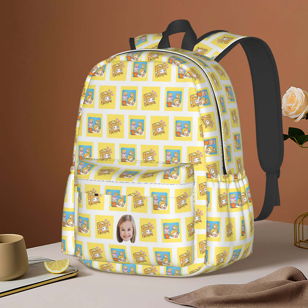 Lankybox Backpacks Cute Lankybox Waterproof Backpack