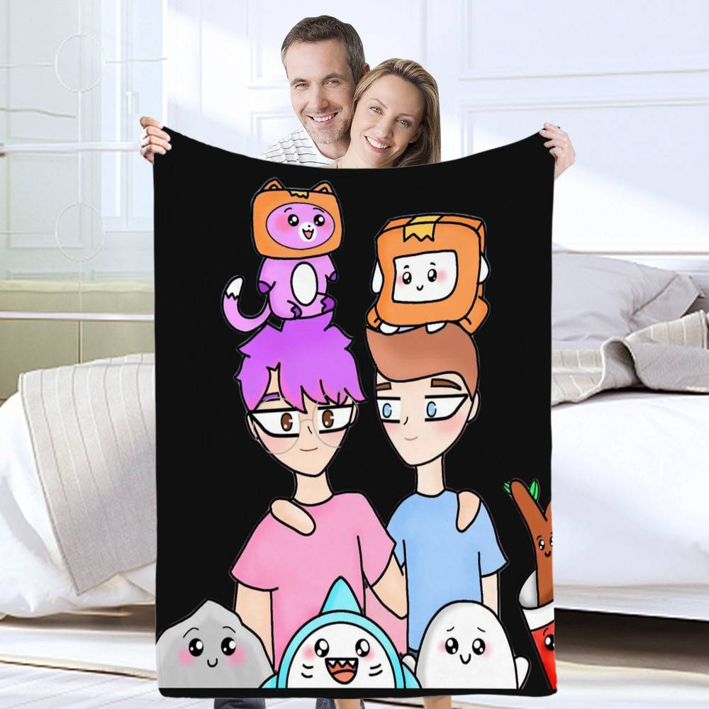 Lankybox Blanket Classic Celebrity Blanket | lankyboxmerch.store