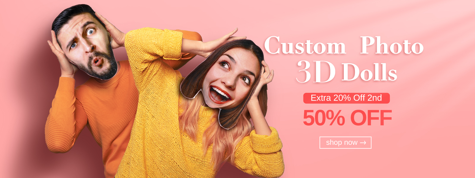 Minime Pillow, Custom Face Pillow, Personalized Photo Pillow, Pet Face