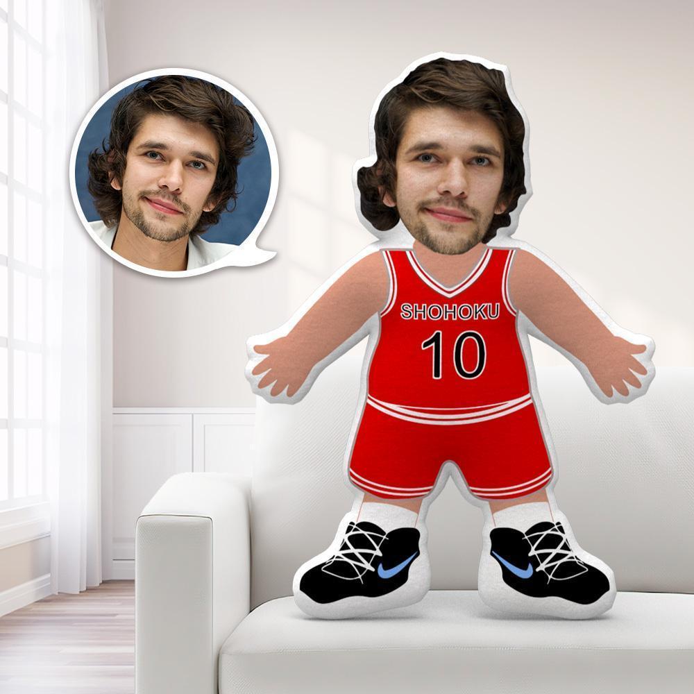 Personalized Photo Pillow My Face Pillow Face Body Pillow Custom Pillow Toy Pillow Gift Hanamichi Sakuragi Throw Pillow MiniMe Pillow