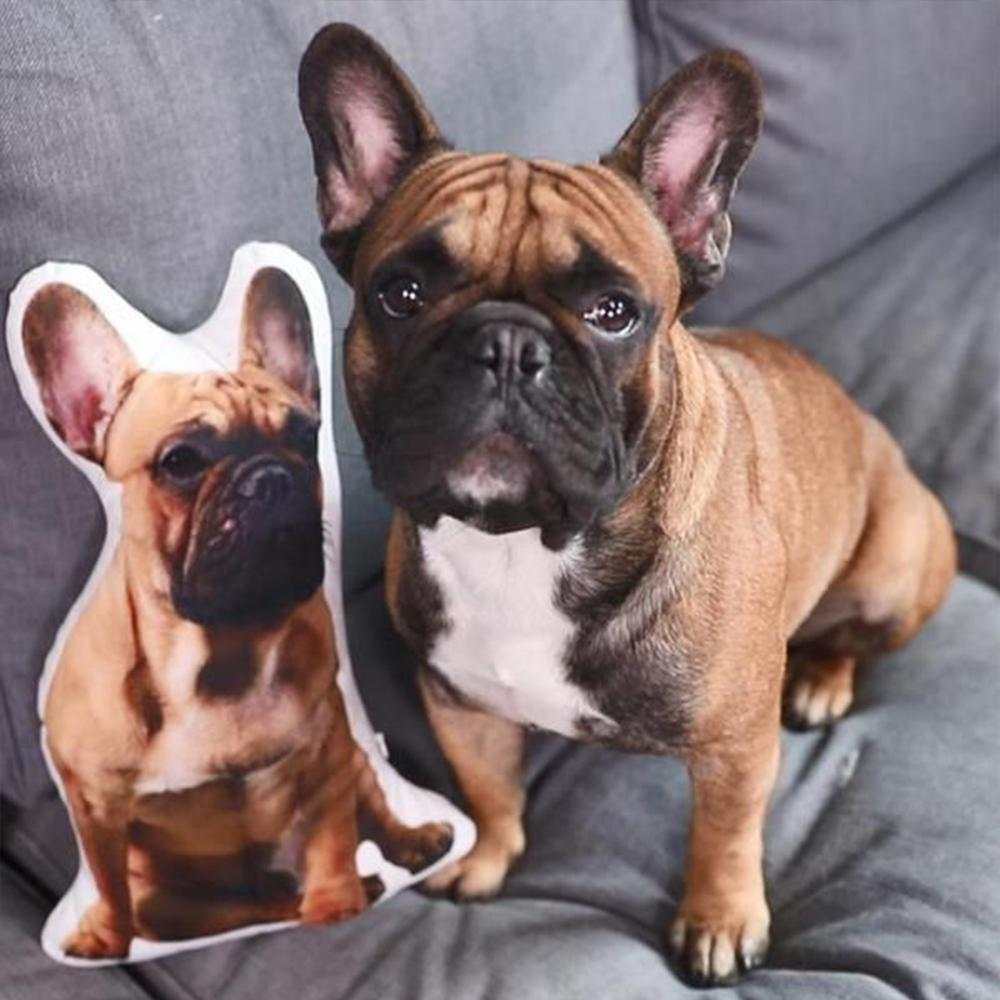 Custom Pet Photo Pillow Custom Pet Face Pillow