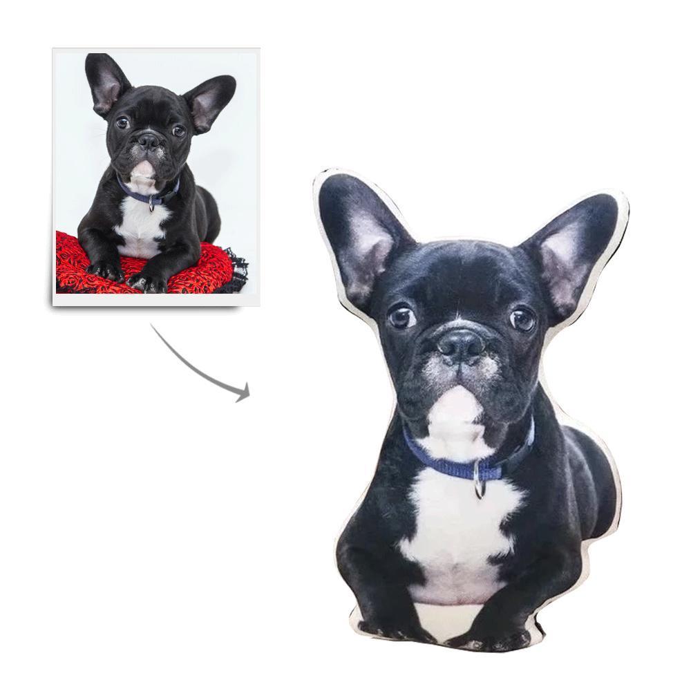 3D Portrait Pillow, Custom Pet Face Pillow, Custom Pet Photo Pillow Gift