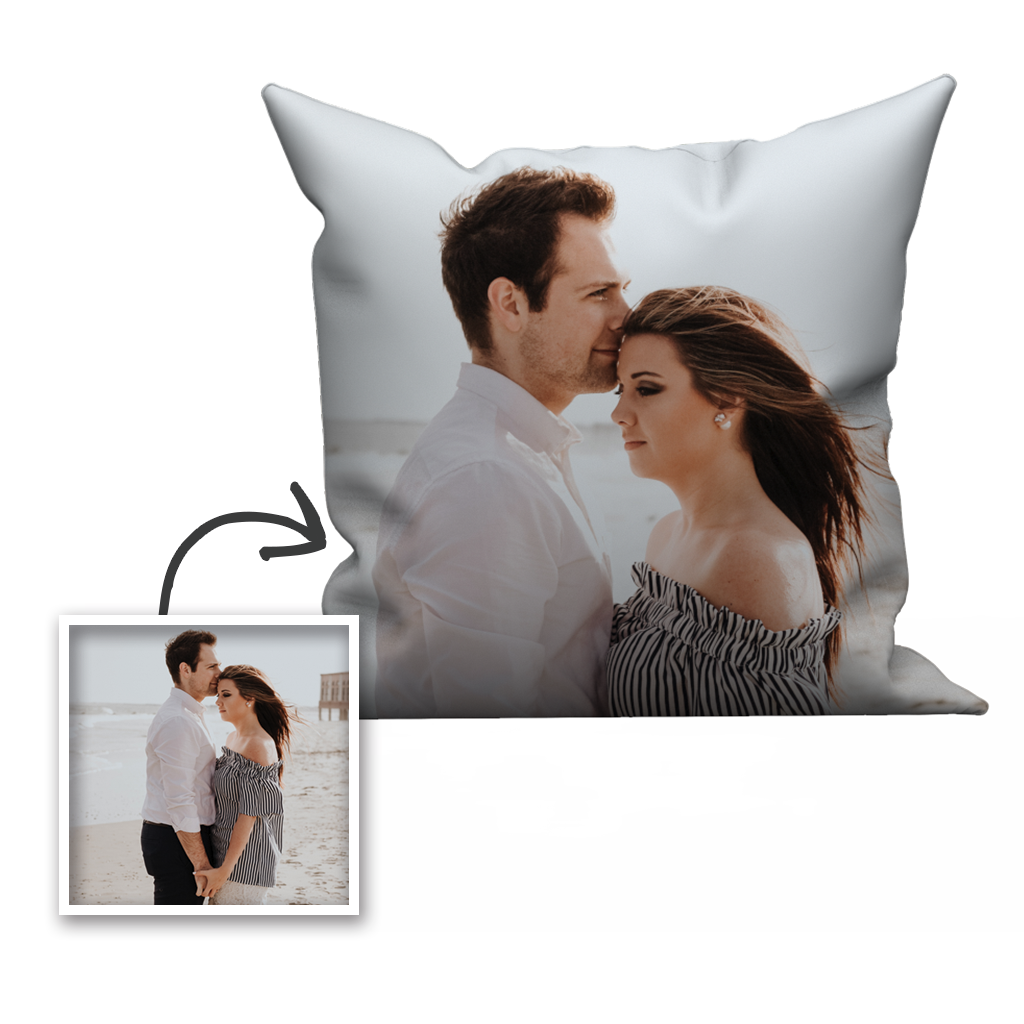 Limited Offer Custom Couple Photo Throw Pillow Gift for Lover