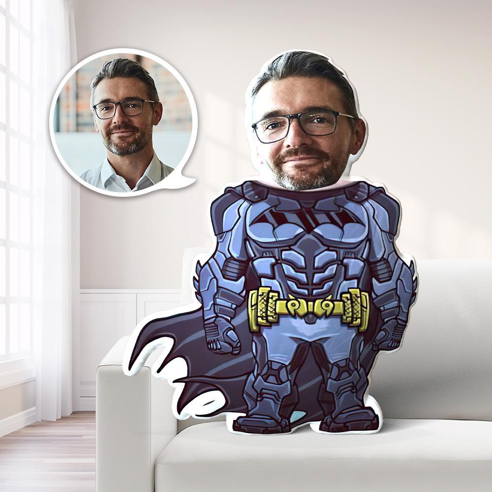 My Face Pillow Custom Face Pillow MiniMe Pillow Personalized Photo Pillow Gift Batman Pillow