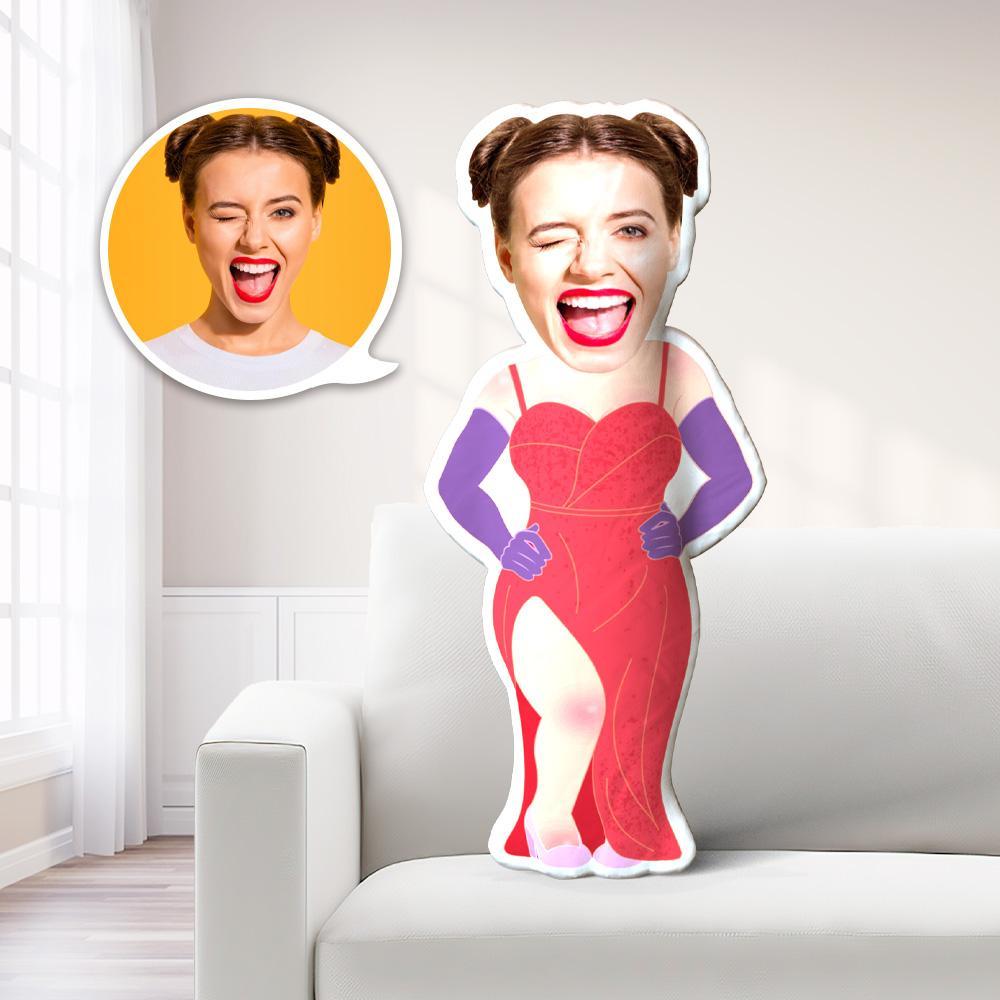 My Face Pillow Custom Face Pillow MiniMe Pillow Personalized Photo Pillow Gift Sexy Girl Pillow