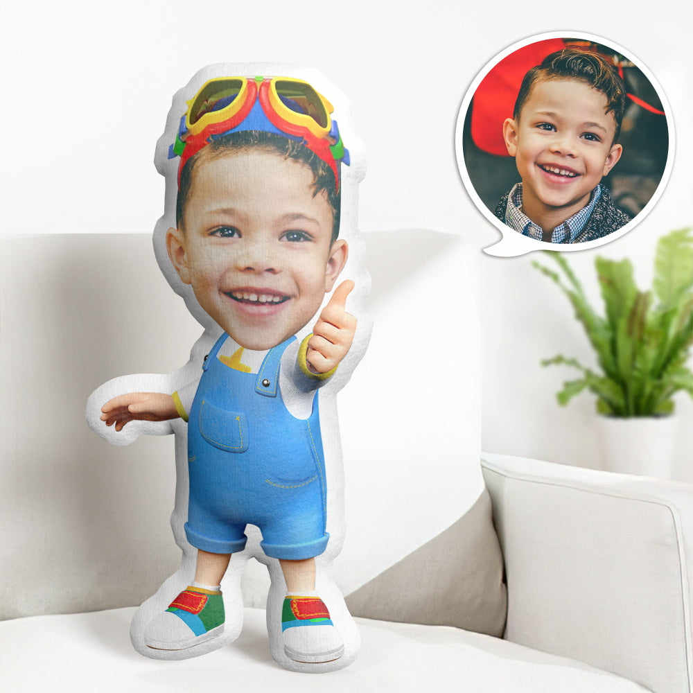 Custom Fathers Day Gifts Personalized Cocomelon Minime Throw Pillow Best Brother
