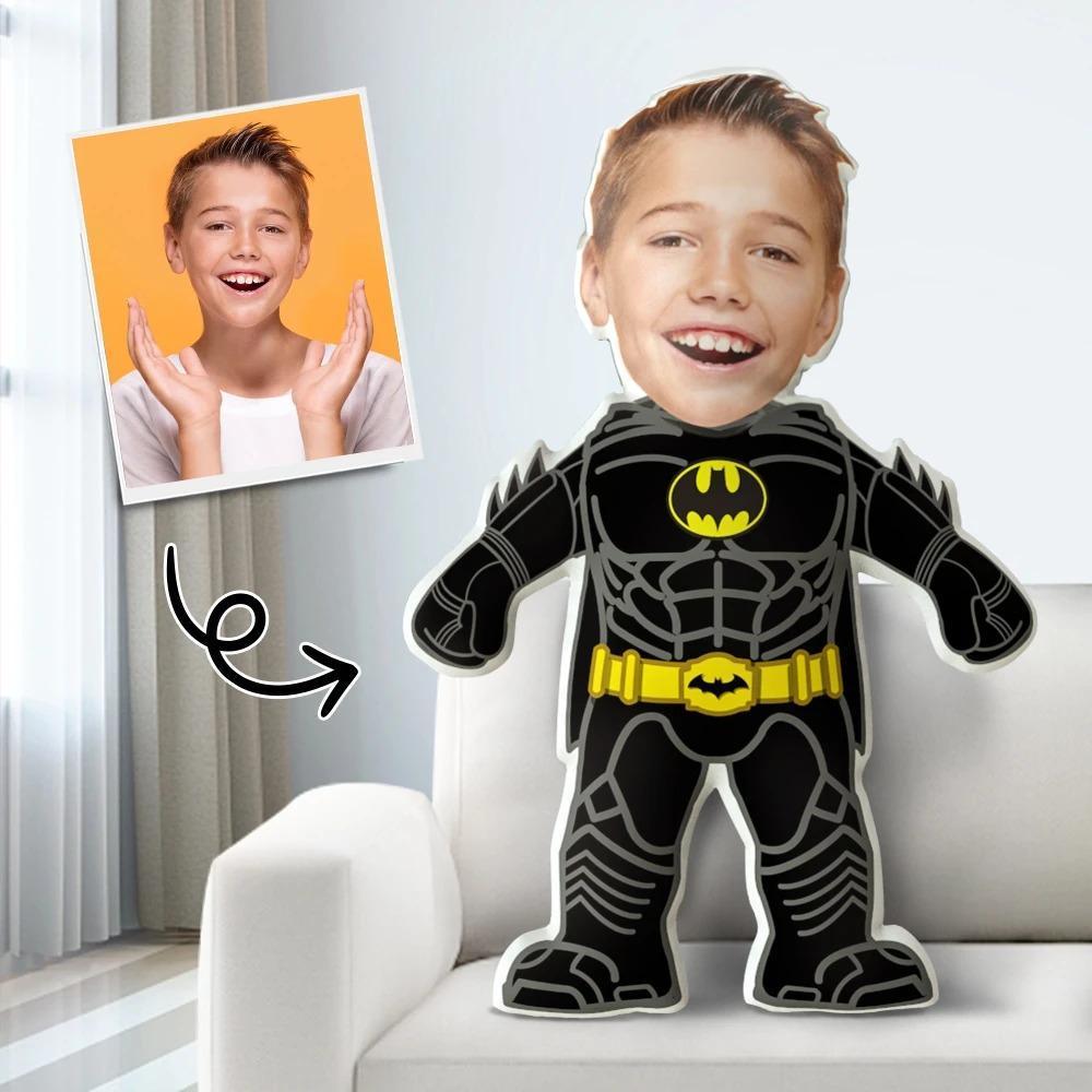Personalized Photo Pillow My Face Pillow Face Body Pillow Custom Pillow Gift Batman Throw Pillow Toy MiniMe Pillow