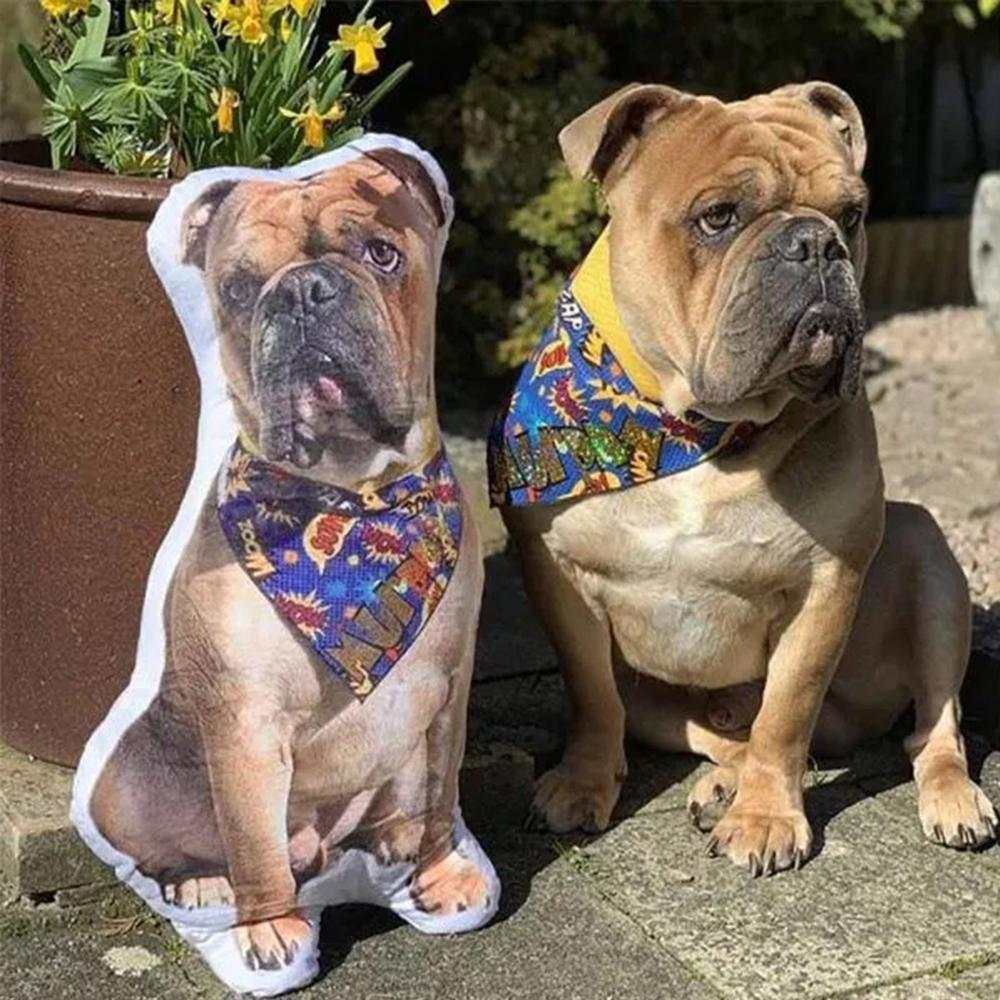 Custom Pet Photo Pillow Custom Pet Face Pillow