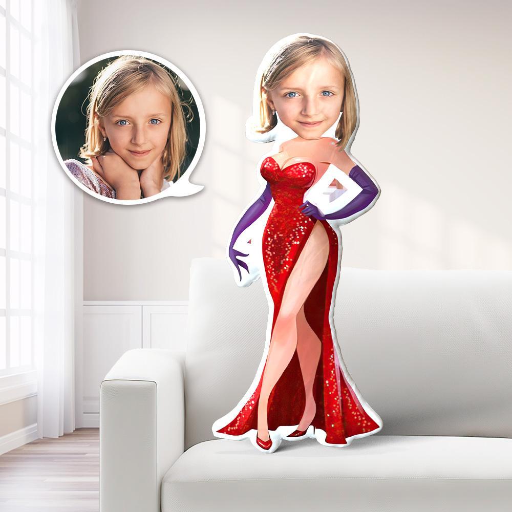 My Face Pillow Custom Face Pillow MiniMe Pillow Personalized Photo Pillow Gift Fashion Girl Pillow