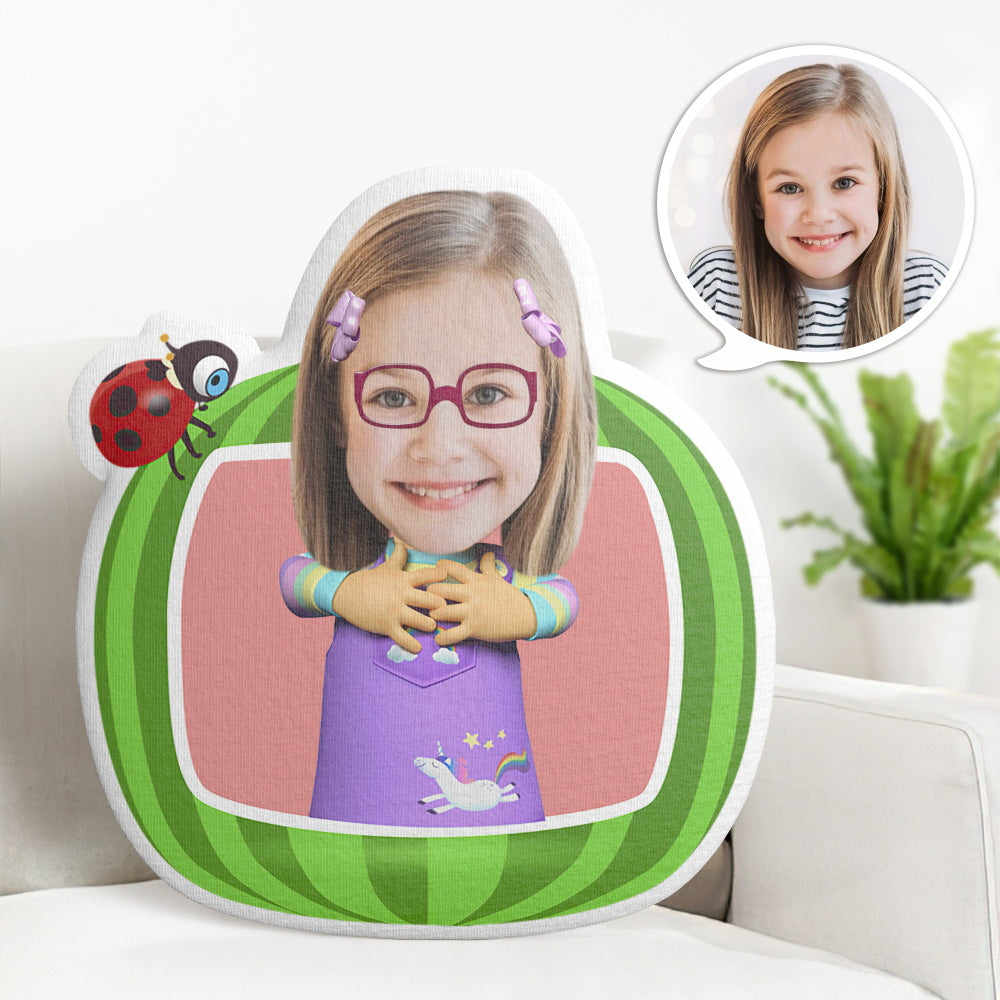 Custom Cocomelon Minime Throw Pillow Personalized Minime Throw Pillow Gifts