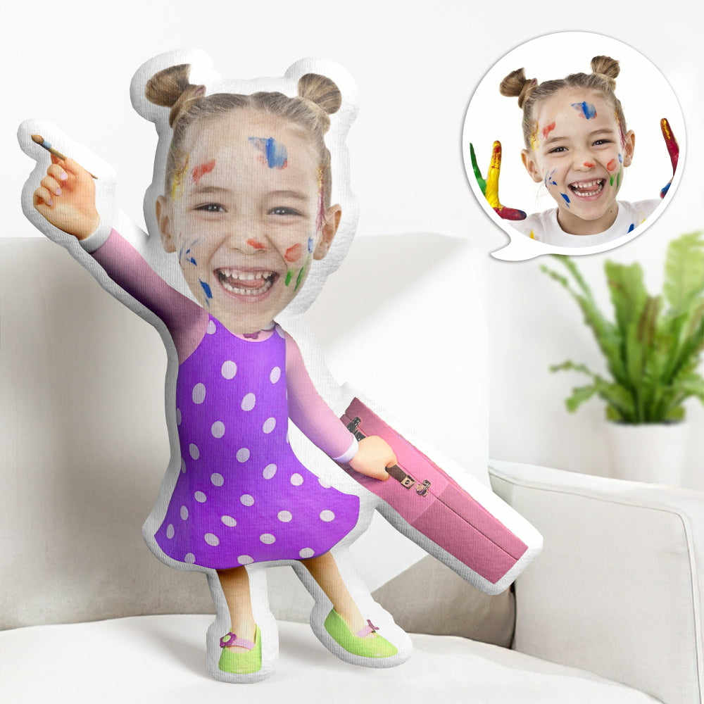 Cocomelon Gifts Custom Face Minime Throw Pillow Custom Personalized Pillow Gifts