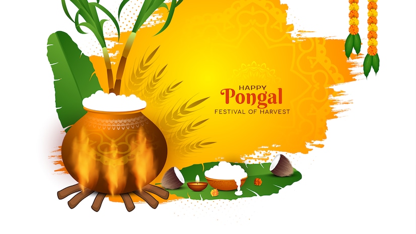 Creative Pongal Wishes In Tamil