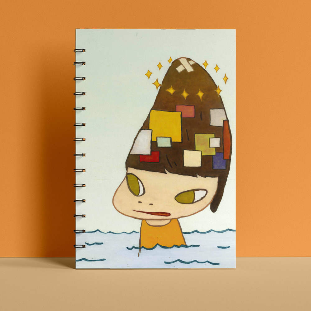 Yoshitomo Nara Round Stickers Decorative Stickers Gift For Fans