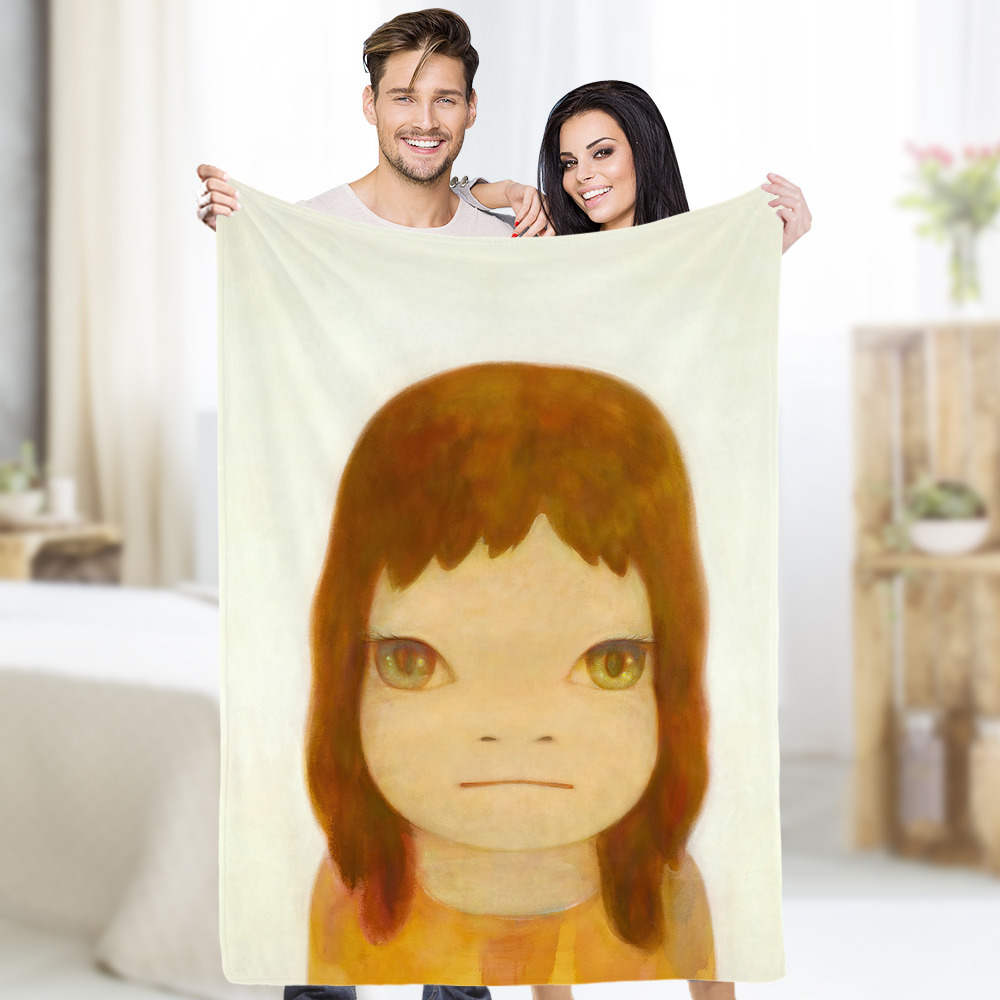 Yoshitomo Nara Blanket Classic Celebrity Blanket