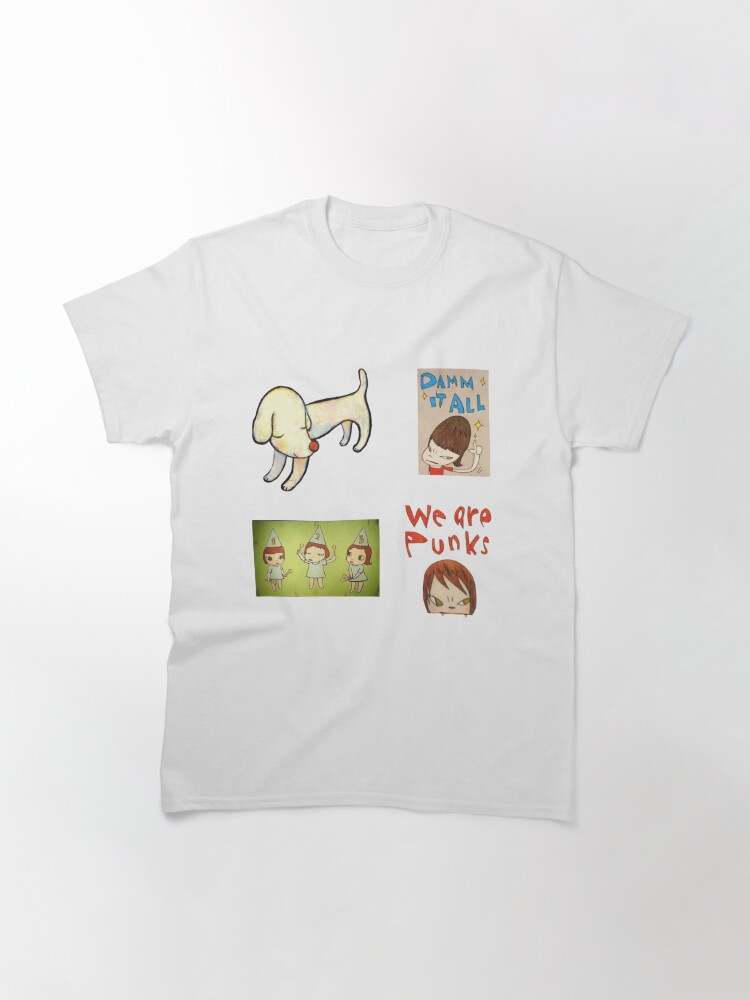 Yoshitomo Nara Guitar Tshirt Sticker for Sale by augusttee