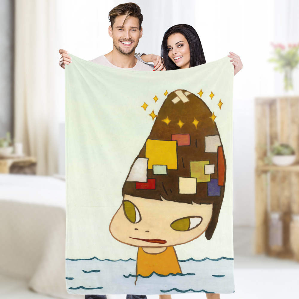 Yoshitomo Nara Blanket Classic Celebrity Blanket