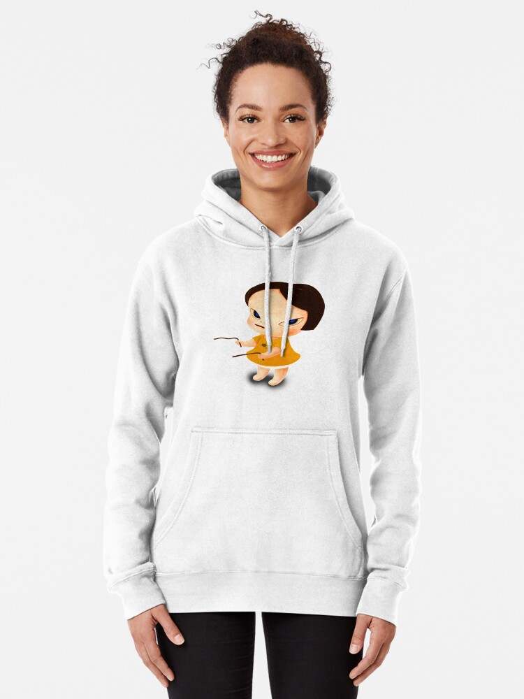 Amazon.com: Yoshitomo Nara Sleepless Night Sitting Hoodie