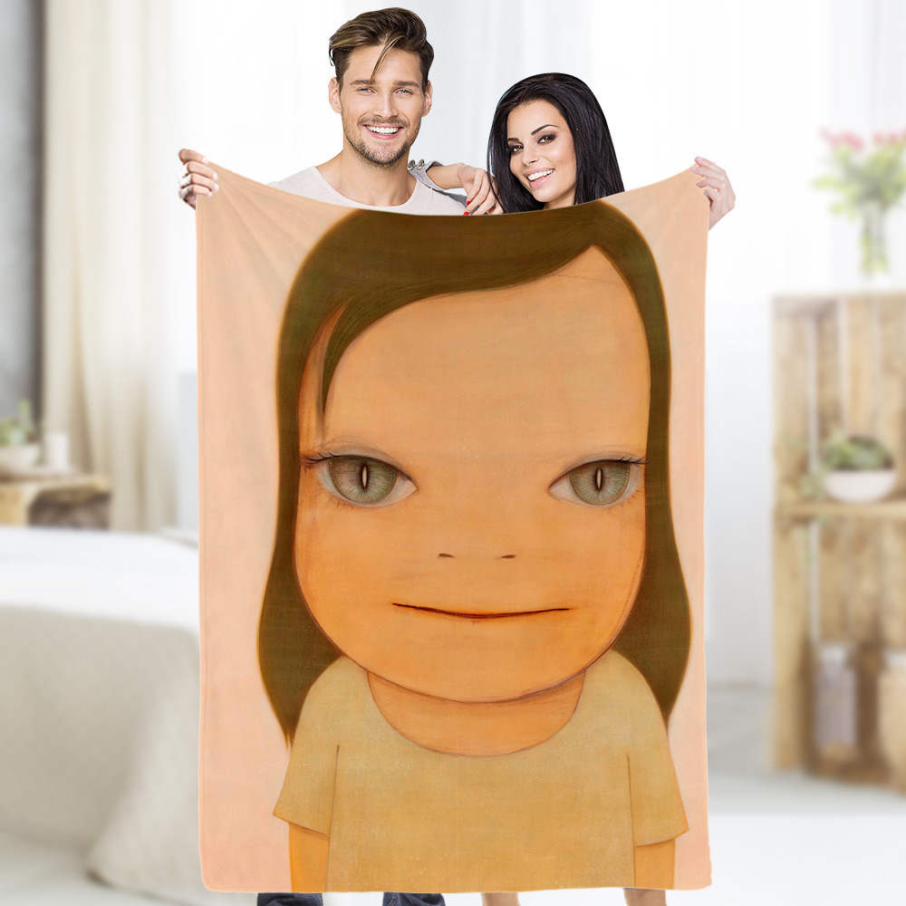 Yoshitomo Nara Blanket Classic Celebrity Blanket