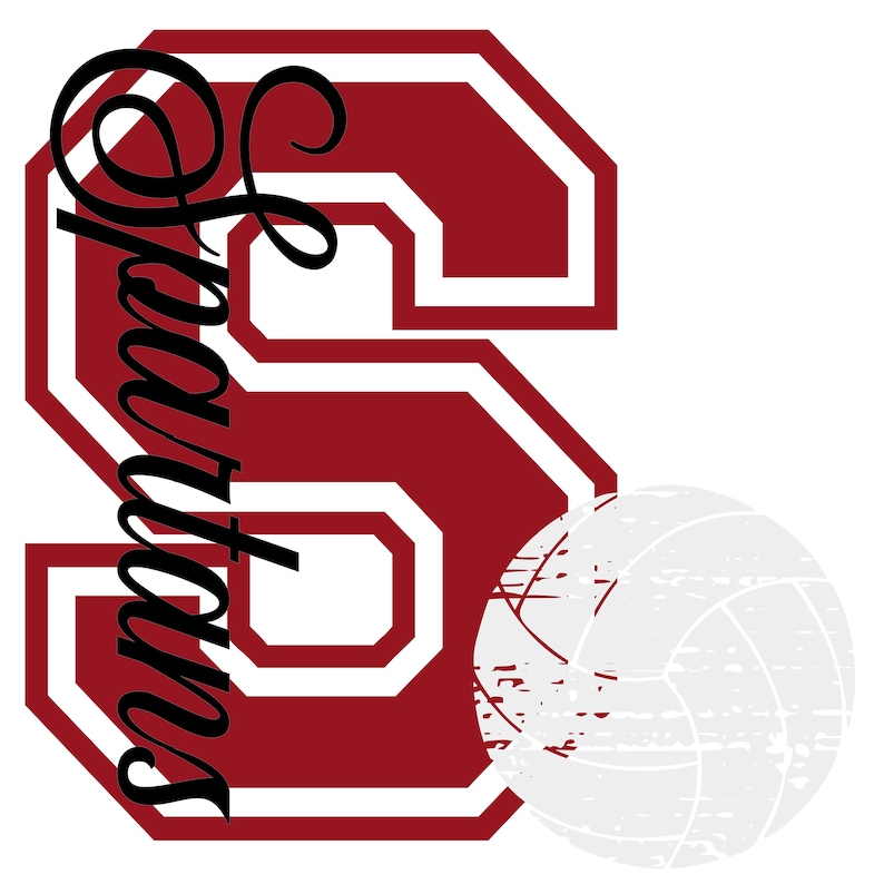 Distressed volleyball svg volleyballsvg