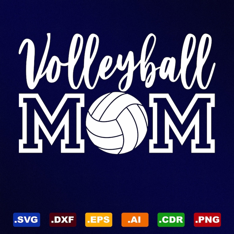 Volleyball Mom Svg 2640