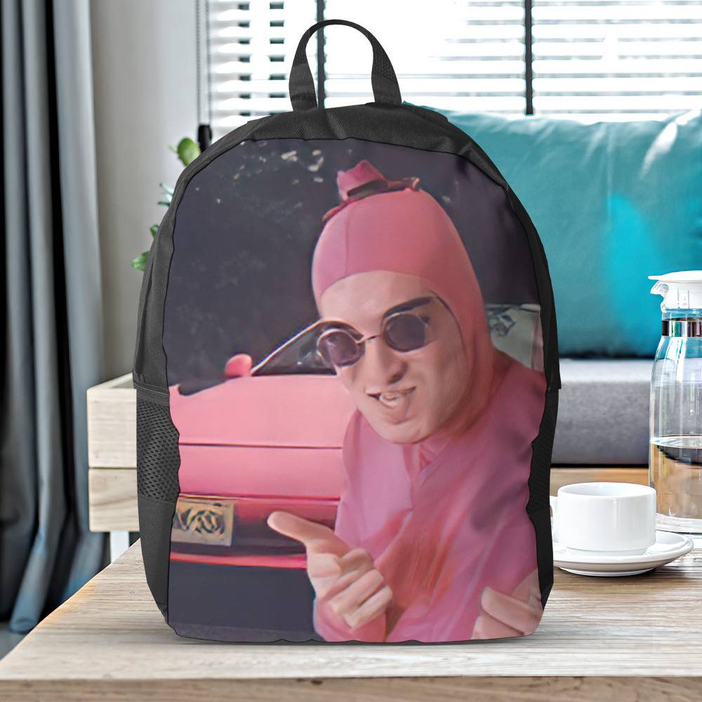 bts pink backpack