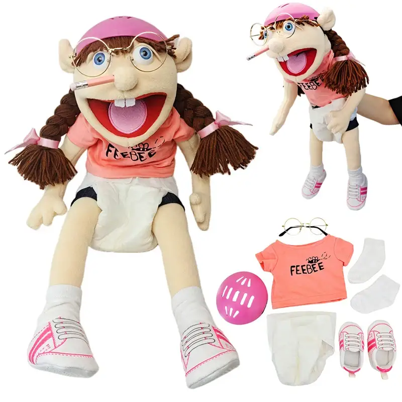  Jeffy Sister Muppet Plush Toy