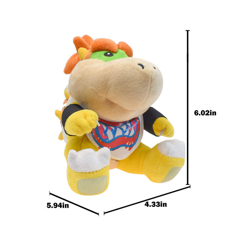 Bowser jr and bowser plush online