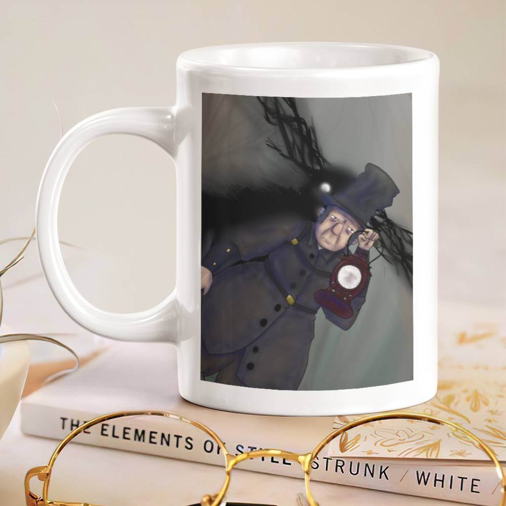 Over The Garden Wall- Wirt, Greg, Beatrice, and The Beast Coffee Mug by  merrigel