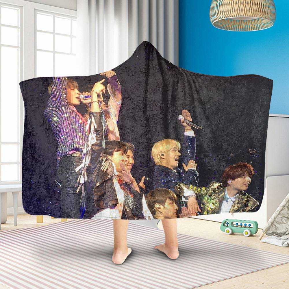 Bts Blanket Hoodie Blanket 50