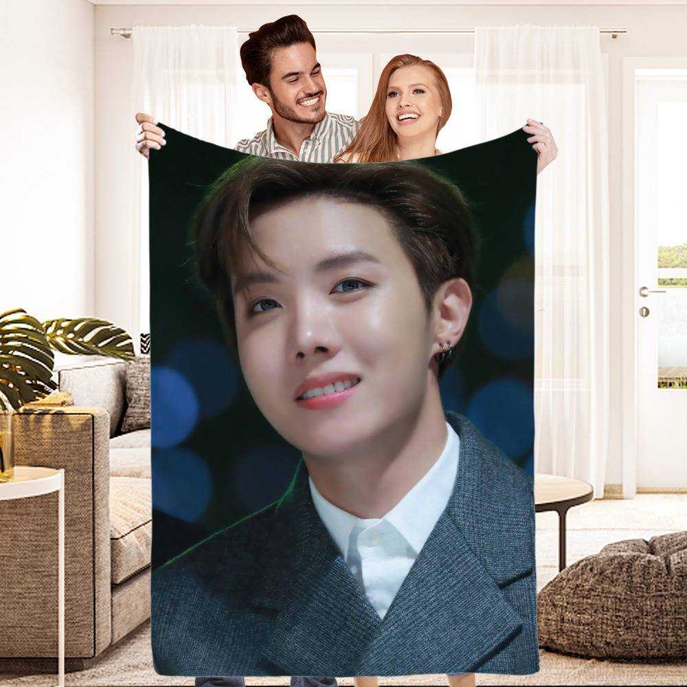 Bts Blanket , Toddler Blanket Size 40x50, J-hope Blanket