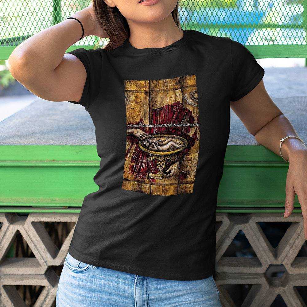 Smashing Pumpkins T-shirt Machina The Machines of God T-shirt Cotton Shirt