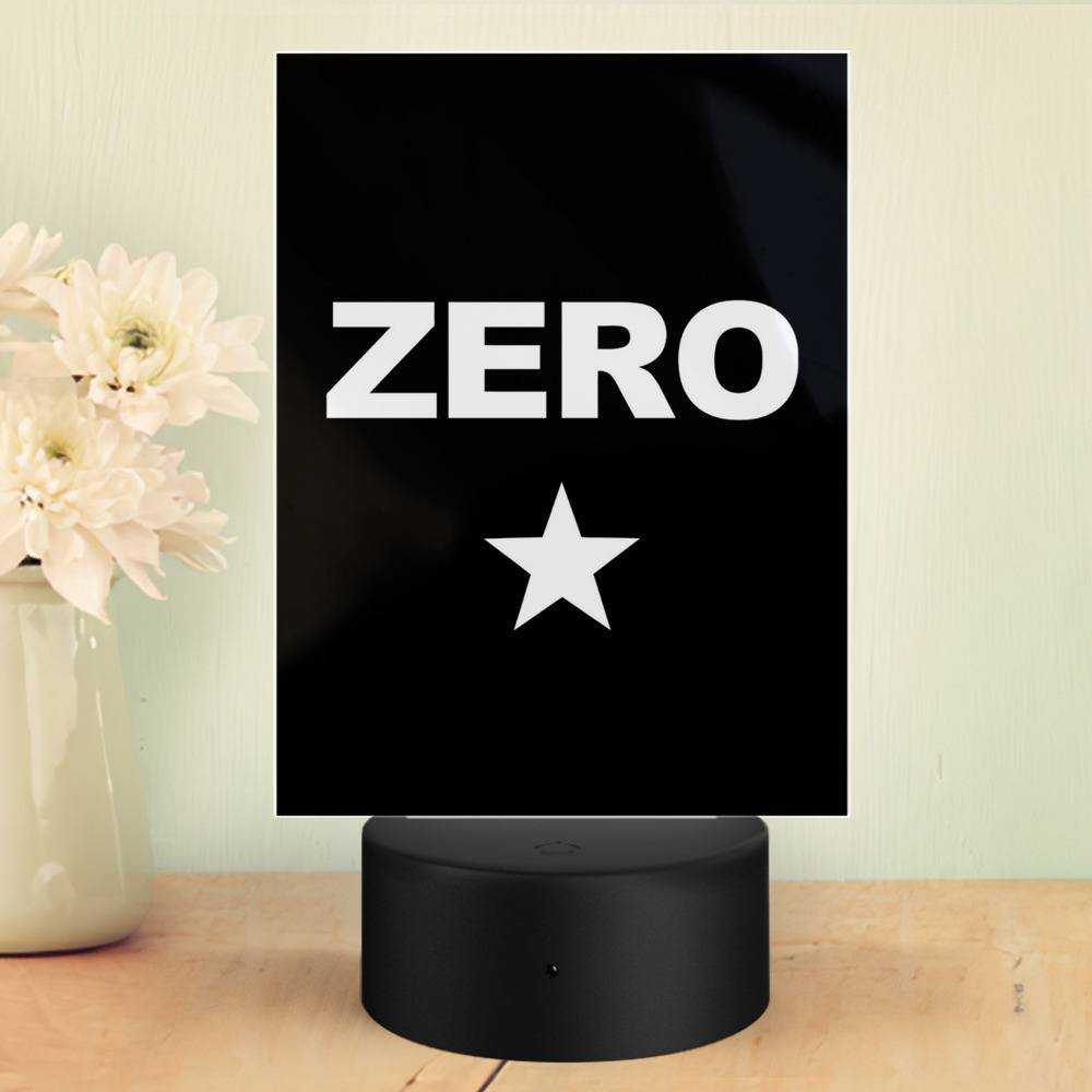 Smashing Pumpkins Lamp Zero by Smashing Pumpkins Lamp with Plastic Base