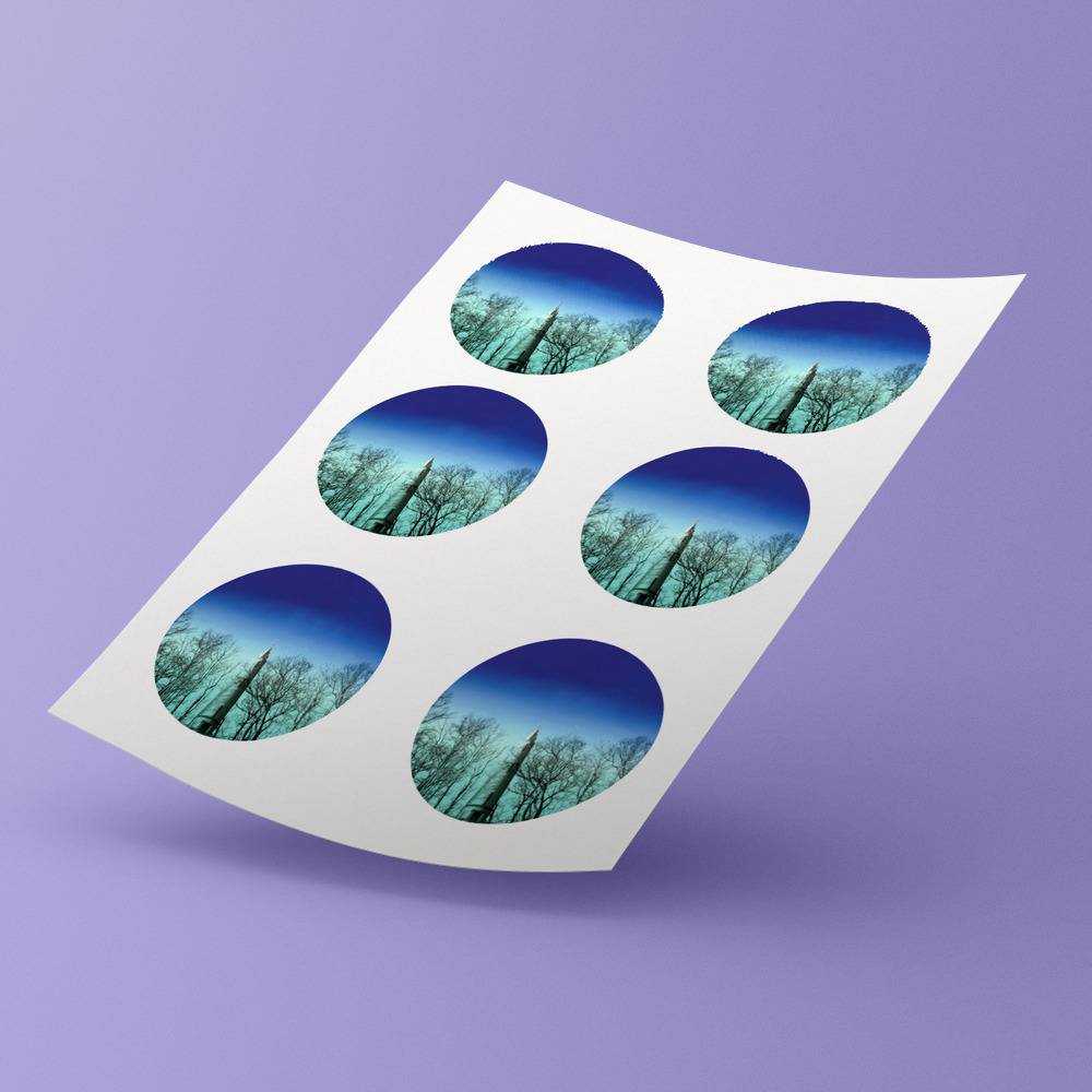 Smashing Pumpkins Round Stickers Oceania Decorative Stickers