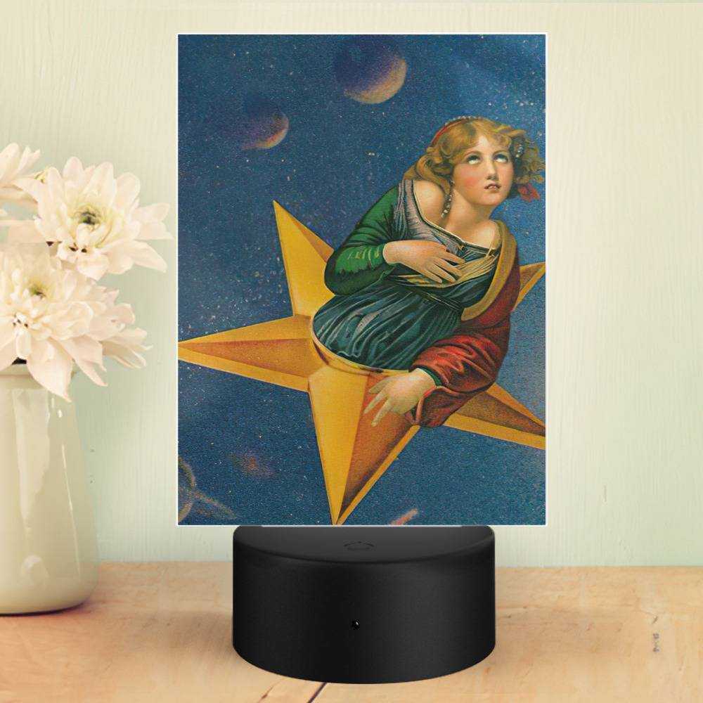 Smashing Pumpkins Lamp Mellon Collie and the Infinite Sadness by Smashing Pumpkins Lamp with Plastic Base