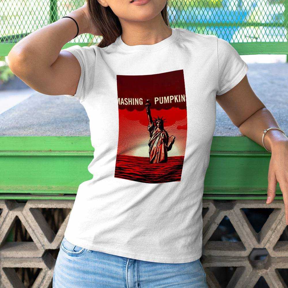 Smashing Pumpkins T-shirt Zeitgeist T-shirt Cotton Shirt