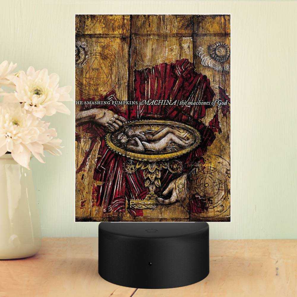 Smashing Pumpkins Lamp Machina The Machines of God by Smashing Pumpkins Lamp with Plastic Base