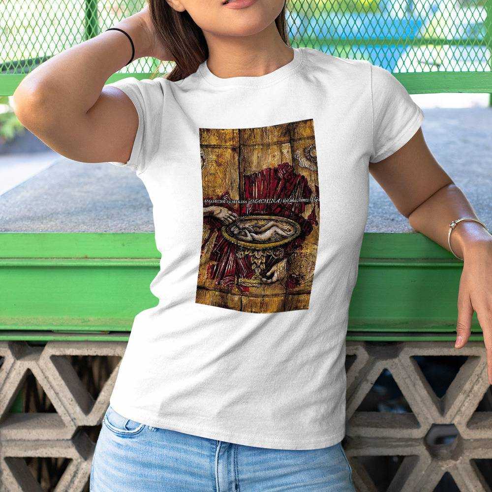 Smashing Pumpkins T-shirt Machina The Machines of God T-shirt Cotton Shirt