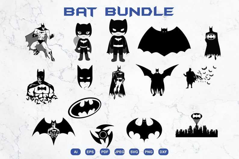Batman SVG, Thousands of Designs SVG PNG Embroidery file