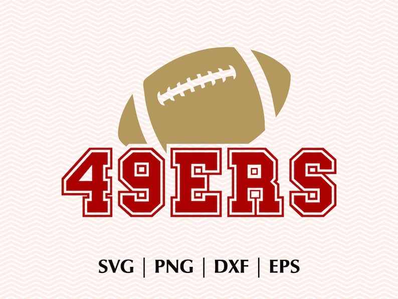 San Francisco 49ers Svg, 49ers Svg  creative design maker –  Creativedesignmaker