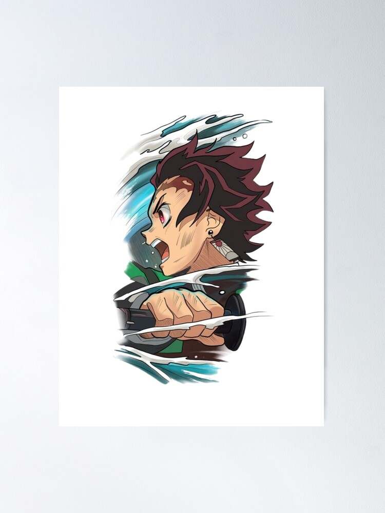 Demon Slayer Art Prints wall bedroom decor anime gift -  Portugal