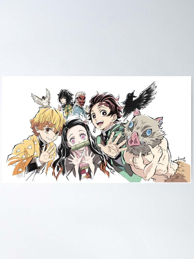 SEASON 1 Poster 2  Demon Slayer Poster – CustomPrintHaus